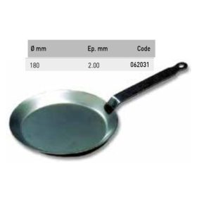 062031 Serpenyő acél 18cm