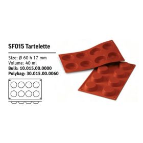 SF015 Szilikon forma TARTELETTE