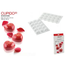 CUPIDO30 Szilikon forma fehér 45X44X24mm 30ml