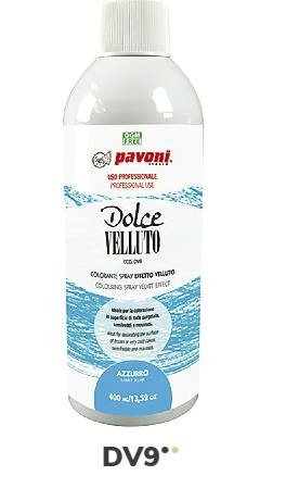 DV9 VELVET spray v.kék 400ml