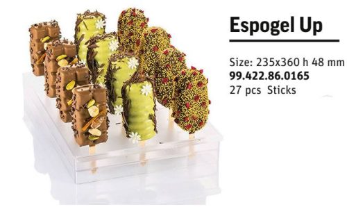 ESPOGEL UP Display trasparent 235x360x48