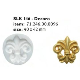 SLK146 Cukor és marcipán mintázó forma DECORO