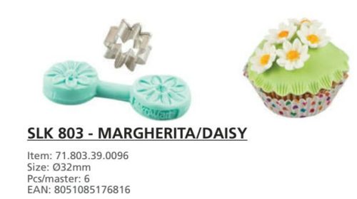 SLK803 Cukor és marcipán mintá forma MARGHERITA/DAISY