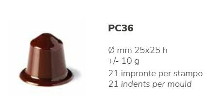 PC36 Bonbon forma kapszula 10gr.