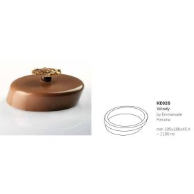 KE026 Pavocake tortaforma 195X180x45 mm WINDY