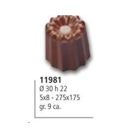 Art. 11981  Bonbon forma 30x22mm 9gr.