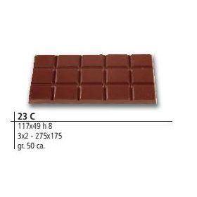 Art. 23 C  Bonbon forma 117x49x8mm 50gr.