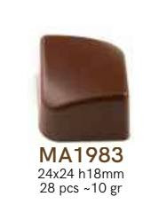 MA1983 Bonbon forma 24x24x18mm  10gr 28db