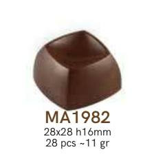 MA1982 Bonbon forma 28x28x16mm  11gr 28db