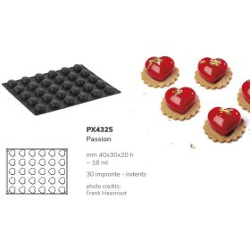 PX4325 Szilikon forma 40x30x20MMm 30db/forma 18ml Passion