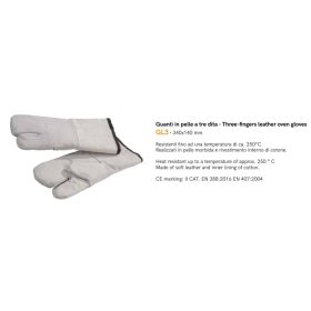 GL3 Kesztyű sütőlemezhez 3 újjas250°C