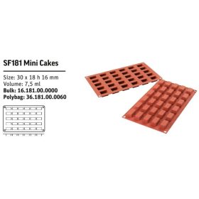 SF181 Szilikon forma MINI CAKES