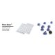 MICRO DOMES Szilikon desszert forma 26x14mm SFM001