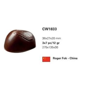 1833 Bonbon forma 36x27x20mm