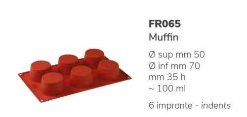 FR065 Szilikon forma MUFFIN