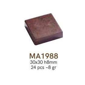 MA1988 Bonbon forma 30x30x8mm 8gr.