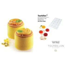 TOURBILLON 9 Szilikon forma 45x7mm 9ml 15db/forma TRB01