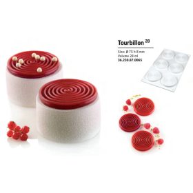 TOURBILLON 28 Szilikon forma 75x8mm 28ml 6db/forma TRB02