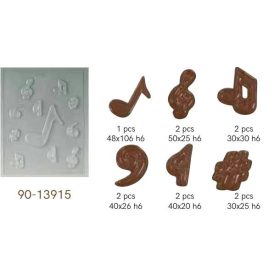 90-13915 Csokoládé forma PE