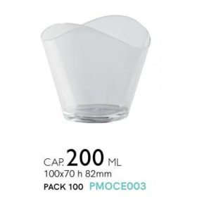 PMOCE003 Pohár desszerthez 200ml 100db/cs