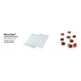 MICRO GEM5 Szilikon desszert forma 23x23x13mm 5ml SFM008