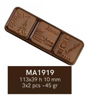 MA1919 Bonbon forma 113x39x10mm 45gr.