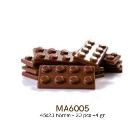 MA6005 Bonbon forma 45x23x6mm 4gr.