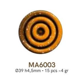 MA6003 Bonbon forma 39x4,5mm 4gr.