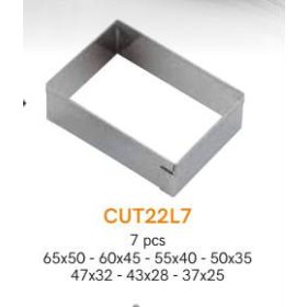 CUT22L7 Kiszúró készlet tégla 7db/szett