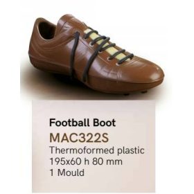 MAC322S Csokoládé öntőforma foci cioő