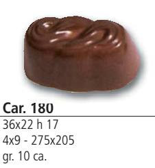 Car. 180  Bonbon forma 10gr.