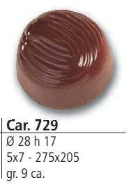 Car. 729  Bonbon forma 9gr.