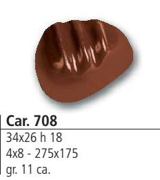 Car. 708  Bonbon forma 11gr.