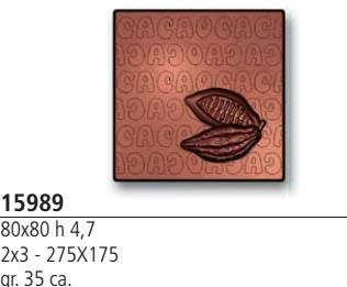 Art. 15989  Bonbon forma 35gr.