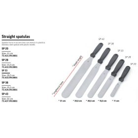 SP 28 Kenőkés egyenes 28 cm