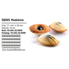 SQ005 Szilikon forma MADELEINE