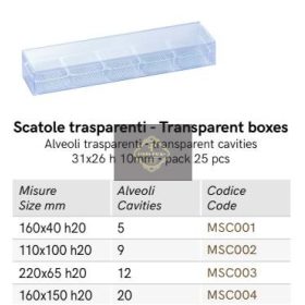 MSC002  Bonbon doboz műa.9db-os 25db/c