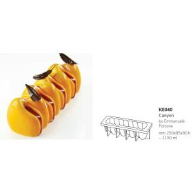 KE040 Pavocake tortaforma 250x85x80mm CANYON