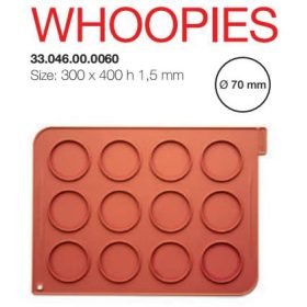 WHOOPIES Szilikon macaron lap 300x400mm