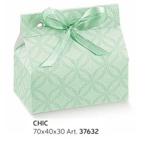 37632 Bonbon doboz Mat. Verdino CHIC