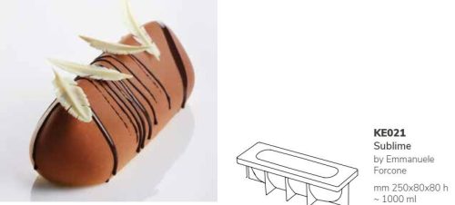 KE021 Pavocake tortaforma 250x80x80mm SUBLIME