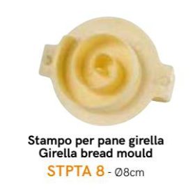 STPTA 8 Császárzsemle mintázó 8cm