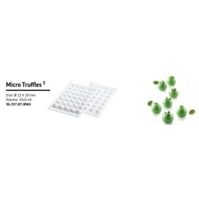 TRUFFLES 5 Szilikon forma fehér 22X20mm SF257