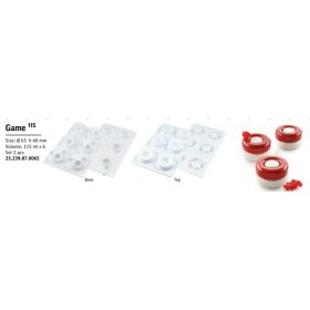 GAME 115 Szilikon forma 65X40mm 6x115ml SF239-SF240