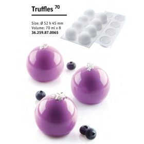 TRUFFLES 70 Szilikon forma fehér 52X45mm SF259