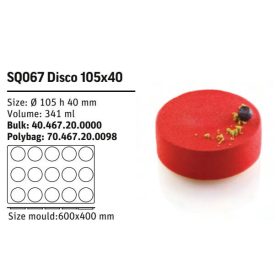 SQ067 Szilikon forma DISCO