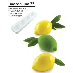 Limone & Lime 120 Szilikon forma 88x61mm  120ml 5db/ forma