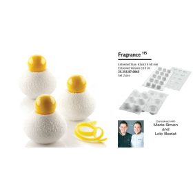   FRAGRANCE115 Szilikon forma 2db/szett 60x45mm/32x28mm 6db/forma SF255
