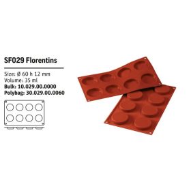 SF029 Szilikon forma FLORENTINS