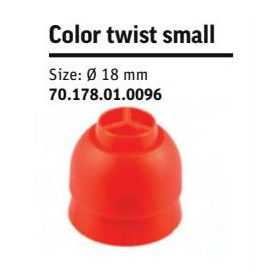 Csővégszorító small piros 18mm